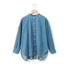 【ミディウミ/MidiUmi】のタックスリーブデニムシャツ ライトブルー|ID: prp329100004763001 ipo3291000000034484920