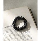 【コレカラ/collecala】のスリムビーズシュシュ ブラック|ID: prp329100004763003 ipo3291000000034474021