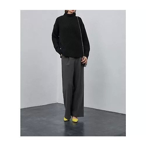 【スタイルデリ/STYLE DELI】のローゲージスタンドネックニット 人気、トレンドファッション・服の通販 founy(ファニー) 　ファッション　Fashion　レディースファッション　Fashion for Women　トップス・カットソー　Cut & Sew Tops　ニット　Knit Tops & Sweaters　オレンジ　Orange　ショルダー　Shoulder, Shoulder Strap　シンプル　Simple, Minimal　スタンド　Stand Collar, Upright Stand　ストレート　Straight, Straight Cut　スリット　Slit, Slit Detail　ダメージ　Distressed, Destroyed　ドロップ　Drop Shoulder, Dropped Style　定番　Standard, Basic Item　ハイネック　High Neck, Mock Neck　フィット　Fit, Slim Fit　フォルム　Silhouette, Form　ベーシック　Basic, Essential　リラックス　Relax, Relaxed Fit　おすすめ　Recommended / Our Picks　other-2|ID: prp329100004763599 ipo3291000000034483548