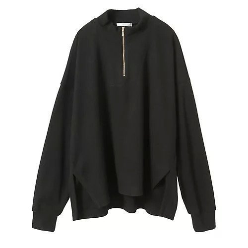 【ジュリエ/Julier】のブラッシュメルトンプルオーバー インテリア・キッズ・メンズ・レディースファッション・服の通販 founy(ファニー) ファッション Fashion レディースファッション Fashion for Women トップス・カットソー Cut & Sew Tops カジュアルプルオーバー・ニットトップス Pullovers & Knit Tops / Casual Pullovers インナー Innerwear コレクション Collection, Seasonal Line ショルダー Shoulder, Shoulder Strap ジャケット Jacket, Outerwear スリット Slit, Slit Detail ドロップ Drop Shoulder, Dropped Style 長袖 Long Sleeve, Full Sleeve メルトン Melton, Heavy Wool モックネック Mock Neck, Short Turtleneck 無地 Plain, Solid Color ヨガ Yoga, Yoga Wear リラックス Relax, Relaxed Fit ワイド Wide, Wide Fit ブラック|ID: prp329100004763601 ipo3291000000034483558