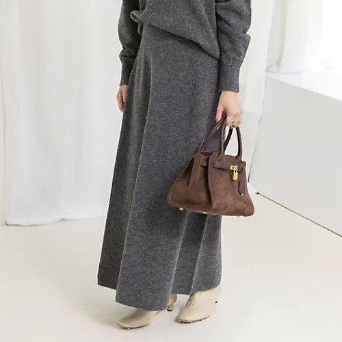 【ノーリーズソフィー/NOLLEY'S sophi】の《手洗い可能》アルパカ混ロングスカート インテリア・キッズ・メンズ・レディースファッション・服の通販 founy(ファニー) https://founy.com/ ファッション Fashion レディースファッション Fashion for Women スカート Skirts ロングスカート Long Skirts / Maxi & Midi Skirts 2025年 2025 2025-2026秋冬・A/W Autumn/Winter 2025–26 AW25–26 セットアップ Set-Up, Coordinated Outfit リラックス Relax, Relaxed Fit ロング Long, Long-Length エレガント 上品 Elegant |ID: prp329100004763606 ipo3291000000034483606