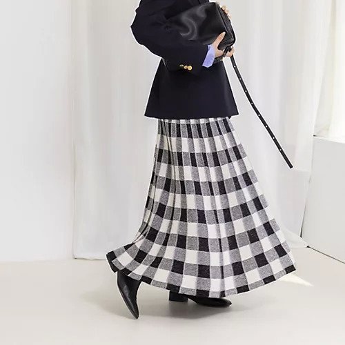 【ノーリーズ/NOLLEY'S】の《手洗い可能》チェックニットスカート 人気、トレンドファッション・服の通販 founy(ファニー) ファッション Fashion レディースファッション Fashion for Women スカート Skirts 2025年 2025 2025-2026秋冬・A/W Autumn/Winter 2025–26 AW25–26 シンプル Simple, Minimal チェック Check, Plaid, Tartan フェミニン Feminine, Girly フレア Flare, Flared エレガント 上品 Elegant A/W・秋冬 Autumn/Winter other-1|ID: prp329100004763608 ipo3291000000034483620