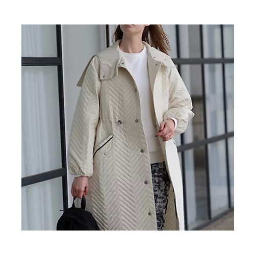 【ジュリエ/Julier】のsoronaキルティングロングコート 人気、トレンドファッション・服の通販 founy(ファニー) 　ファッション　Fashion　レディースファッション　Fashion for Women　アウター　Coat / Outerwear Collection　コート・ロングコート・ピーコート　Long Coats, Peacoats & More　春　Spring　秋　Autumn　キルティング　Quilted, Quilting　コレクション　Collection, Seasonal Line　軽量　Lightweight, Ultra Light　ジップ　Zip, Zipper　ダウン　Down, Puffer　フィット　Fit, Slim Fit　ブロック　Block, Solid Block Pattern　ヨガ　Yoga, Yoga Wear　リラックス　Relax, Relaxed Fit　ロング　Long, Long-Length　冬　Winter / This Winter　other-2|ID: prp329100004763611 ipo3291000000034483652