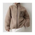 【ウィムガゼット/Whim Gazette】のボアブルゾン 人気、トレンドファッション・服の通販 founy(ファニー) ファッション Fashion レディースファッション Fashion for Women アウター Coat / Outerwear Collection ブルゾンジャケット・スポーティアウター Blouson Jackets 2025年 2025 2025-2026秋冬・A/W Autumn/Winter 2025–26 AW25–26 ジャケット Jacket, Outerwear パイピング Piping, Trim Design ブルゾン Blouson, Bomber Jacket ポケット Pocket, Pocket Detail thumbnail モカ|ID: prp329100004763620 ipo3291000000034483705