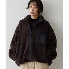 【ウィムガゼット/Whim Gazette】のボアブルゾン 人気、トレンドファッション・服の通販 founy(ファニー) ファッション Fashion レディースファッション Fashion for Women アウター Coat / Outerwear Collection ブルゾンジャケット・スポーティアウター Blouson Jackets 2025年 2025 2025-2026秋冬・A/W Autumn/Winter 2025–26 AW25–26 ジャケット Jacket, Outerwear パイピング Piping, Trim Design ブルゾン Blouson, Bomber Jacket ポケット Pocket, Pocket Detail thumbnail ブラウン|ID: prp329100004763620 ipo3291000000034483709