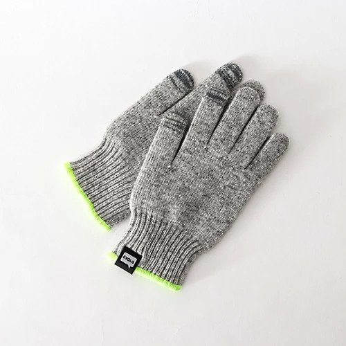 【ノーリーズ グッドマン/NOLLEY'S goodman / MEN】の【EVOLG/エヴォログ】SILENCER ニットグローブ LET2811 インテリア・キッズ・メンズ・レディースファッション・服の通販 founy(ファニー) ファッション Fashion メンズファッション Fashion for Men ニューヨーク New York, NYC Style 人気 Popular, Best Seller ライトグレー|ID: prp329100004763626 ipo3291000000034483749