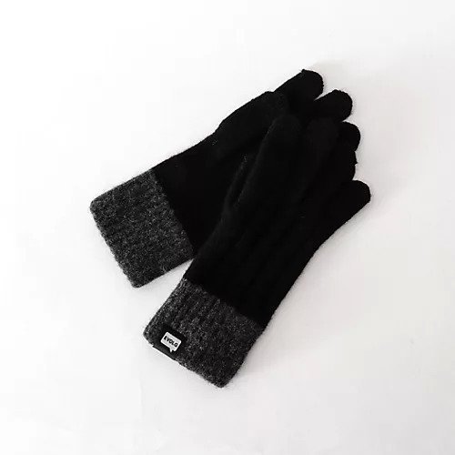 【ノーリーズ グッドマン/NOLLEY'S goodman / MEN】の【EVOLG/エヴォログ】MINOS ニットグローブ LET2517 インテリア・キッズ・メンズ・レディースファッション・服の通販 founy(ファニー) ファッション Fashion メンズファッション Fashion for Men 定番 Standard, Basic Item ニューヨーク New York, NYC Style 人気 Popular, Best Seller ブラック|ID: prp329100004763628 ipo3291000000034483770