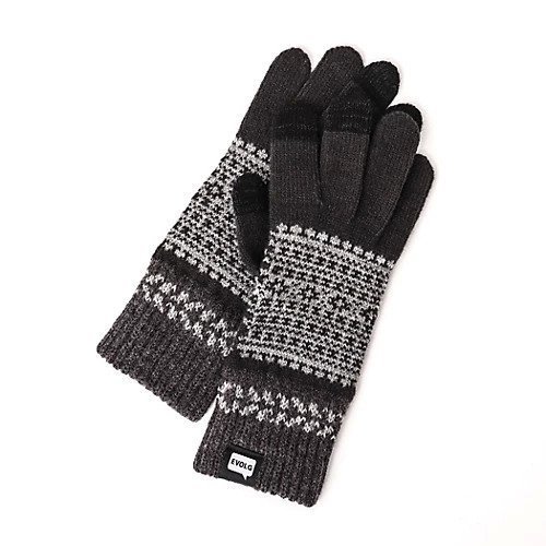 【ノーリーズ グッドマン/NOLLEY'S goodman / MEN】の【EVOLG/エヴォログ】FLEUR ニットグローブ LET2365 インテリア・キッズ・メンズ・レディースファッション・服の通販 founy(ファニー) 　ファッション　Fashion　メンズファッション　Fashion for Men　定番　Standard, Basic Item　ニューヨーク　New York, NYC Style　人気　Popular, Best Seller　グレー系1|ID: prp329100004763633 ipo3291000000034483809