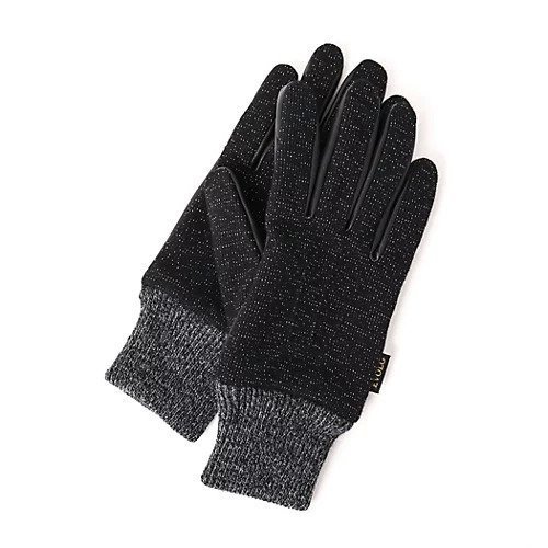 【ノーリーズ グッドマン/NOLLEY'S goodman / MEN】の【EVOLG/エヴォログ】SAGA コンビグローブ LET2600 インテリア・キッズ・メンズ・レディースファッション・服の通販 founy(ファニー) 　ファッション　Fashion　メンズファッション　Fashion for Men　イタリア　Italy　コンビ　Combo, Combination Style　スタンダード　Standard, Basic　スマート　Smart, Elegant　ツイード　Twill, Twill Weave　ニューヨーク　New York, NYC Style　日本製　Made In Japan　ブラック|ID: prp329100004763636 ipo3291000000034483825