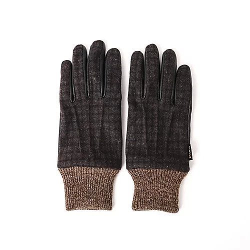 【ノーリーズ グッドマン/NOLLEY'S goodman / MEN】の【EVOLG/エヴォログ】SAGA コンビグローブ LET2600 人気、トレンドファッション・服の通販 founy(ファニー) 　ファッション　Fashion　メンズファッション　Fashion for Men　イタリア　Italy　コンビ　Combo, Combination Style　スタンダード　Standard, Basic　スマート　Smart, Elegant　ツイード　Twill, Twill Weave　ニューヨーク　New York, NYC Style　日本製　Made In Japan　other-2|ID: prp329100004763636 ipo3291000000034483829