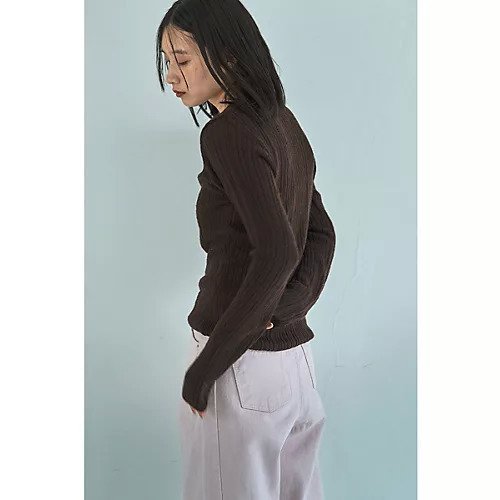 【マージュール/marjour】のRIB KNIT TOPS 人気、トレンドファッション・服の通販 founy(ファニー) ファッション Fashion レディースファッション Fashion for Women トップス・カットソー Cut & Sew Tops ニット Knit Tops & Sweaters アクリル Acrylic Material イエロー Yellow インナー Innerwear カットソー Cut and Sewn Top サロペット Overalls, Salopette シンプル Simple, Minimal ストレッチ Stretch, Stretchy Fabric ポケット Pocket, Pocket Detail リブニット Rib Knit, Ribbed Knit 冬 Winter / This Winter おすすめ Recommended / Our Picks 旅行 Travel other-3|ID: prp329100004763745 ipo3291000000034484775