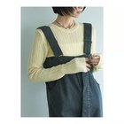 【マージュール/marjour】のRIB KNIT TOPS BUTTER YELLOW|ID: prp329100004763745 ipo3291000000035305011