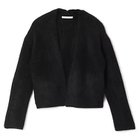 【プレインピープル/PLAIN PEOPLE】のMONAアルパカミドル丈ニットカーディガン ブラック|ID: prp329100004763747 ipo3291000000036311186
