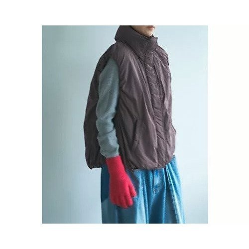 【マージュール/marjour】のBROWN PADDING VEST 人気、トレンドファッション・服の通販 founy(ファニー) ファッション Fashion レディースファッション Fashion for Women アウター Coat / Outerwear Collection トップス・カットソー Cut & Sew Tops ベスト&ジレ / 重ね着スタイル Vests & Gilets コンパクト Compact, Small Size ストレッチ Stretch, Stretchy Fabric バランス Balance, Style Balance ベスト Vest, Waistcoat ポケット Pocket, Pocket Detail 冬 Winter / This Winter 春 Spring 秋 Autumn 防寒 Cold Protection, Winter-Ready other-3|ID: prp329100004763750 ipo3291000000034484797