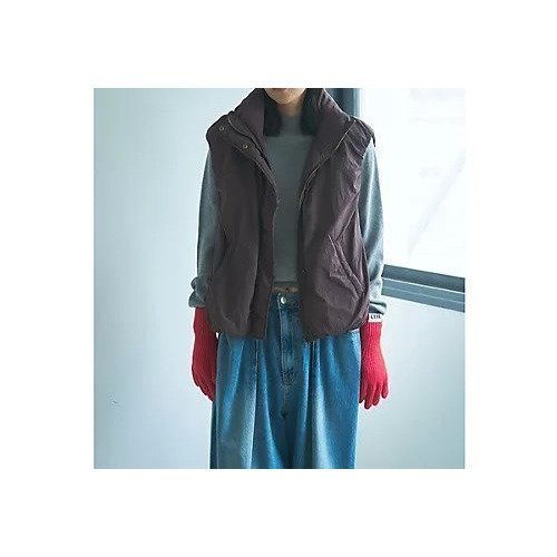 【マージュール/marjour】のBROWN PADDING VEST 人気、トレンドファッション・服の通販 founy(ファニー) 　ファッション　Fashion　レディースファッション　Fashion for Women　アウター　Coat / Outerwear Collection　トップス・カットソー　Cut & Sew Tops　ベスト&ジレ / 重ね着スタイル　Vests & Gilets　コンパクト　Compact, Small Size　ストレッチ　Stretch, Stretchy Fabric　バランス　Balance, Style Balance　ベスト　Vest, Waistcoat　ポケット　Pocket, Pocket Detail　冬　Winter / This Winter　春　Spring　秋　Autumn　防寒　Cold Protection, Winter-Ready　other-2|ID: prp329100004763750 ipo3291000000035847838