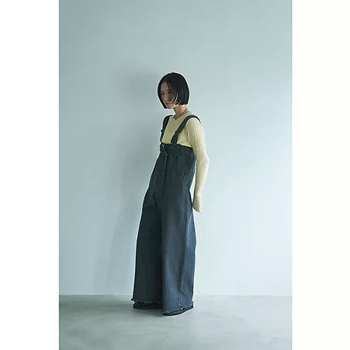 【マージュール/marjour】のDENIM SALOPETTE PANTS 人気、トレンドファッション・服の通販 founy(ファニー) ファッション Fashion レディースファッション Fashion for Women ワンピース Dresses サロペット&オールインワン Dungarees & Jumpsuit Styles おすすめ Recommended / Our Picks サロペット Overalls, Salopette ストレッチ Stretch, Stretchy Fabric デニム Denim, Jeans Material バランス Balance, Style Balance フリンジ Fringe, Tassel ポケット Pocket, Pocket Detail 夏 Summer 旅行 Travel other-3|ID: prp329100004763758 ipo3291000000034484840