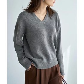 【スタイルデリ/STYLE DELI】 着やすいVネックニットトップス人気、トレンドファッション・服の通販 founy(ファニー) ファッション Fashion レディースファッション Fashion for Women トップス・カットソー Cut & Sew Tops ニット Knit Tops & Sweaters Vネックトップス V-Neck Tops / V-Cut Neckline Shirts イエロー Yellow ジャケット Jacket, Outerwear ストレート Straight, Straight Cut スリット Slit, Slit Detail 長袖 Long Sleeve, Full Sleeve ベーシック Basic, Essential ミックス Mix, Mixed Style メランジ Melange, Mixed Yarn 冬 Winter / This Winter |ID:prp329100004764675