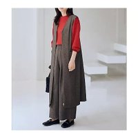 【エニー/ANY】の【2WAY/セットアップ可】ライトツイードジャンパースカート 人気、トレンドファッション・服の通販 founy(ファニー) ファッション Fashion レディースファッション Fashion for Women セットアップ Matching Sets スカート・ミニ/ミディ/マキシ Skirts / Mini, Midi & Maxi Skirts インナー Innerwear セットアップ Set-Up, Coordinated Outfit ツイード Twill, Twill Weave トレンド Trend, Trending Now ボトム Bottoms, Lower Wear ポケット Pocket, Pocket Detail ロング Long, Long-Length ワイド Wide, Wide Fit 洗える Machine Washable A/W・秋冬 Autumn/Winter |ID:prp329100004764695