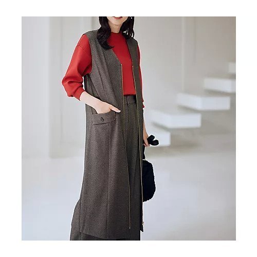 【エニー/ANY】の【2WAY/セットアップ可】ライトツイードジャンパースカート 人気、トレンドファッション・服の通販 founy(ファニー) 　ファッション　Fashion　レディースファッション　Fashion for Women　セットアップ　Matching Sets　スカート・ミニ/ミディ/マキシ　Skirts / Mini, Midi & Maxi Skirts　インナー　Innerwear　セットアップ　Set-Up, Coordinated Outfit　ツイード　Twill, Twill Weave　トレンド　Trend, Trending Now　ボトム　Bottoms, Lower Wear　ポケット　Pocket, Pocket Detail　ロング　Long, Long-Length　ワイド　Wide, Wide Fit　洗える　Machine Washable　A/W・秋冬　Autumn/Winter　other-2|ID: prp329100004764695 ipo3291000000034494692