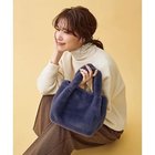 【エニー/ANY】のカラーファーバッグ ダークブルー|ID: prp329100004765871 ipo3291000000034504816
