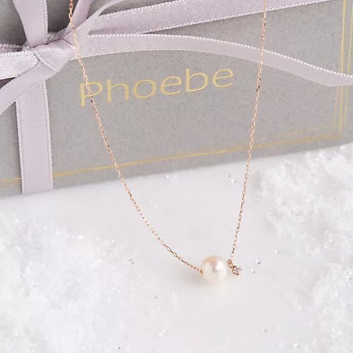 【フィービィー/phoebe】の【K10RG】ワンドロップパールビジューネックレス/BOX&ショッパーつき 人気、トレンドファッション・服の通販 founy(ファニー) ファッション Fashion レディースファッション Fashion for Women ジュエリー Jewelry ネックレス Necklaces & Pendants アクセサリー Fashion Accessories ジュエリー Jewelry, Accessories ジュエル Jewel, Gemstone チェーン Chain, Chain Strap ネックレス Necklace, Pendant Necklace パール Pearl, Pearl Accent ローズ Rose, Rose Motif エレガント 上品 Elegant other-2|ID: prp329100004765874 ipo3291000000034504863