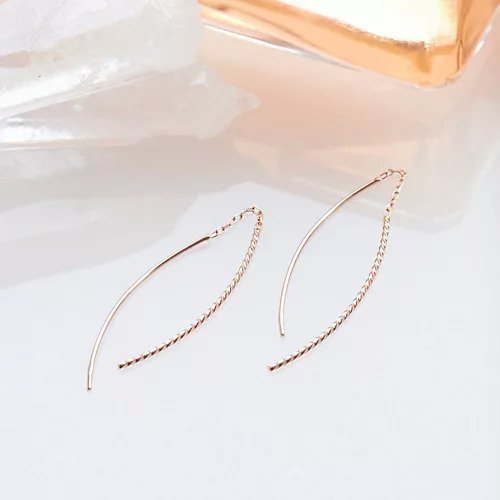 【フィービィー/phoebe】の【K10RG】クロスラインアメリカンピアス/BOXつき 人気、トレンドファッション・服の通販 founy(ファニー) ファッション Fashion レディースファッション Fashion for Women アクセサリー Fashion Accessories アメリカン American Style ジュエリー Jewelry, Accessories ツイスト Tweed, Tweed Fabric プレーン Plain, Simple ローズ Rose, Rose Motif エレガント 上品 Elegant other-2|ID: prp329100004765875 ipo3291000000034504879