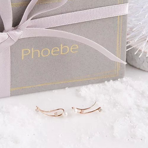 【フィービィー/phoebe】の【K10RG】トゥウィンクルピアス&イヤリング/BOX&ショッパーつき 人気、トレンドファッション・服の通販 founy(ファニー) 　ファッション　Fashion　レディースファッション　Fashion for Women　ジュエリー　Jewelry　ファッションリング　Fashion Rings　イヤリング・フープ・ドロップタイプ　Hoop, Drop & Clip Earrings　アクセサリー　Fashion Accessories　イヤリング　Earrings　ジュエリー　Jewelry, Accessories　パール　Pearl, Pearl Accent　ローズ　Rose, Rose Motif　エレガント 上品　Elegant　other-2|ID: prp329100004765876 ipo3291000000034504883