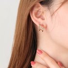 【フィービィー/phoebe】のトラバースビジューピアス クリア|ID: prp329100004765877 ipo3291000000034504889