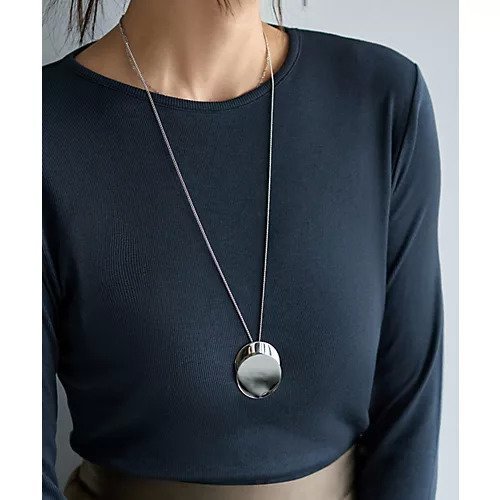 【スタイルデリ/STYLE DELI】のプレートレイヤードロングネックレス インテリア・キッズ・メンズ・レディースファッション・服の通販 founy(ファニー) 　ファッション　Fashion　レディースファッション　Fashion for Women　ジュエリー　Jewelry　ネックレス　Necklaces & Pendants　軽量　Lightweight, Ultra Light　スポーツ　Sports, Activewear　タオル　Towel, Bath Towel　チェーン　Chain, Chain Strap　ネックレス　Necklace, Pendant Necklace　ハンド　Hand, Handmade　プレート　Plate, Dish　ロング　Long, Long-Length　シルバー|ID: prp329100004766694 ipo3291000000034515549