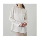 【ウィムガゼット/Whim Gazette】の【Drawing Numbers】サテンボートブラウス 人気、トレンドファッション・服の通販 founy(ファニー) ファッション Fashion レディースファッション Fashion for Women トップス・カットソー Cut & Sew Tops シャツ・ブラウス・オフィスカジュアル Elegant Blouses & Button-Ups おすすめ Recommended / Our Picks エレガント 上品 Elegant サテン Satin, Glossy Fabric シルク Silk, 100% Silk シンプル Simple, Minimal スウェット / スエット Sweatshirt, Sweatwear ストレート Straight, Straight Cut デコルテ Décolleté, Neckline ラウンド Round, Round Neck ワイド Wide, Wide Fit 定番 Standard, Basic Item thumbnail ホワイト|ID: prp329100004767368 ipo3291000000034525244