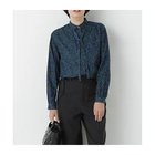 【ヒューマンウーマン/HUMAN WOMAN】のプチフラワープリントボウタイシャツブラウス グリーンフラワー|ID: prp329100004767371 ipo3291000000034525272