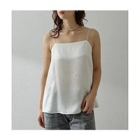 【ウィムガゼット/Whim Gazette】のサテンキャミソール 人気、トレンドファッション・服の通販 founy(ファニー) ファッション Fashion レディースファッション Fashion for Women トップス・カットソー Cut & Sew Tops キャミソール&ノースリーブ Camisoles & Sleeveless Tops エレガント 上品 Elegant キャミソール Camisole, Spaghetti Strap Top 吸水 Absorbent, Quick-Dry サテン Satin, Glossy Fabric スクエア Square, Square Shape セットアップ Set-Up, Coordinated Outfit おすすめ Recommended / Our Picks 2025年 2025 2025-2026秋冬・A/W Autumn/Winter 2025–26 AW25–26 |ID:prp329100004767372