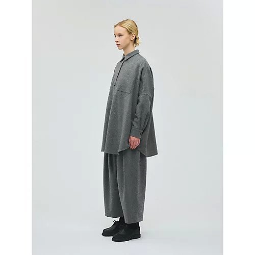 【ミズイロ インド/mizuiro ind】のタックワイドパンツ 人気、トレンドファッション・服の通販 founy(ファニー) 　ファッション　Fashion　レディースファッション　Fashion for Women　パンツ　Pants & Trousers　ストレッチ　Stretch, Stretchy Fabric　セットアップ　Set-Up, Coordinated Outfit　ボトム　Bottoms, Lower Wear　ポケット　Pocket, Pocket Detail　リラックス　Relax, Relaxed Fit　ワイド　Wide, Wide Fit　other-3|ID: prp329100004767373 ipo3291000000034525348