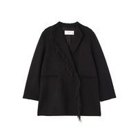 【アドーア/ADORE】のウールリバージャケット 人気、トレンドファッション・服の通販 founy(ファニー) ファッション Fashion レディースファッション Fashion for Women アウター Coat / Outerwear Collection レディースジャケット・軽アウター Jackets おすすめ Recommended / Our Picks ジャケット Jacket, Outerwear スタンダード Standard, Basic ダブル Double, Double-Breasted フィット Fit, Slim Fit フェイス Face, Facial Design フリンジ Fringe, Tassel エレガント 上品 Elegant A/W・秋冬 Autumn/Winter |ID:prp329100004767381