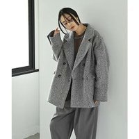 【スタイルデリ/STYLE DELI】の【BLK001】カールシャギーダブルコート 人気、トレンドファッション・服の通販 founy(ファニー) ファッション Fashion レディースファッション Fashion for Women アウター Coat / Outerwear Collection コート・ロングコート・ピーコート Long Coats, Peacoats & More 秋 Autumn クール Cool, Chic 軽量 Lightweight, Ultra Light シンプル Simple, Minimal スウェット / スエット Sweatshirt, Sweatwear タートル Turtleneck, Turtle Collar ダブル Double, Double-Breasted バランス Balance, Style Balance ビッグ Big, Oversized プリーツ Pleats, Pleated ポケット Pocket, Pocket Detail マニッシュ Mannish, Boyish ミックス Mix, Mixed Style モノトーン Monotone, Black and White リラックス Relax, Relaxed Fit ロング Long, Long-Length ワイド Wide, Wide Fit 冬 Winter / This Winter おすすめ Recommended / Our Picks |ID:prp329100004767383
