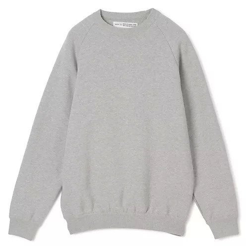 【ヤエカ/YAECA】のBrushed-Back Sweat Shirt インテリア・キッズ・メンズ・レディースファッション・服の通販 founy(ファニー) 　ファッション　Fashion　レディースファッション　Fashion for Women　トップス・カットソー　Cut & Sew Tops　シャツ・ブラウス・オフィスカジュアル　Elegant Blouses & Button-Ups　レディースパーカー・カジュアルフーディー　Casual Hoodies & Sweatshirts　ロングTシャツ・Tシャツ　Longline T-Shirts & Tees　スウェット・クルーネックトップス　Sweatshirts & Crewnecks / Relaxed Fit Sweat Tops　洗える　Machine Washable　A/W・秋冬　Autumn/Winter　GRAY|ID: prp329100004767488 ipo3291000000034526528