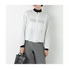 【ヒューマンウーマン/HUMAN WOMAN】のレイヤーレースブラウス ホワイト|ID:prp329100004768232