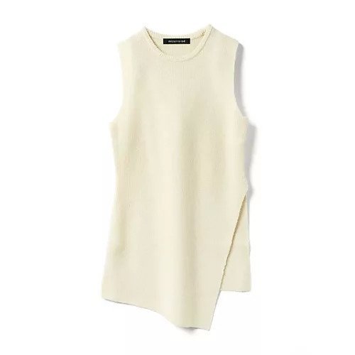 【ミズイロ インド/mizuiro ind】のサイドスリットリブベスト インテリア・キッズ・メンズ・レディースファッション・服の通販 founy(ファニー) 　ファッション　Fashion　レディースファッション　Fashion for Women　アウター　Coat / Outerwear Collection　トップス・カットソー　Cut & Sew Tops　ベスト&ジレ / 重ね着スタイル　Vests & Gilets　インナー　Innerwear　ウォーム　Warm Fabric　スリット　Slit, Slit Detail　ベスト　Vest, Waistcoat　アイボリー|ID: prp329100004768237 ipo3291000000034594490