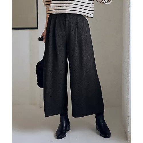 【エニー/ANY】の【6サイズ展開/ウエストゴム】ライトツイードパンツ インテリア・キッズ・メンズ・レディースファッション・服の通販 founy(ファニー) 　ファッション　Fashion　レディースファッション　Fashion for Women　パンツ　Pants & Trousers　洗える　Machine Washable　ギャザー　Gathered, Ruffled　クロップド　Cropped, Short Length　スウェット / スエット　Sweatshirt, Sweatwear　セットアップ　Set-Up, Coordinated Outfit　ツイード　Twill, Twill Weave　トレンド　Trend, Trending Now　ポケット　Pocket, Pocket Detail　A/W・秋冬　Autumn/Winter　おすすめ　Recommended / Our Picks　ビジネス 仕事 通勤　Business / Work / Commuting　チャコール|ID: prp329100004768263 ipo3291000000034535671