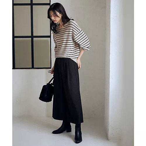 【エニー/ANY】の【6サイズ展開/ウエストゴム】ライトツイードパンツ 人気、トレンドファッション・服の通販 founy(ファニー) 　ファッション　Fashion　レディースファッション　Fashion for Women　パンツ　Pants & Trousers　洗える　Machine Washable　ギャザー　Gathered, Ruffled　クロップド　Cropped, Short Length　スウェット / スエット　Sweatshirt, Sweatwear　セットアップ　Set-Up, Coordinated Outfit　ツイード　Twill, Twill Weave　トレンド　Trend, Trending Now　ポケット　Pocket, Pocket Detail　A/W・秋冬　Autumn/Winter　おすすめ　Recommended / Our Picks　ビジネス 仕事 通勤　Business / Work / Commuting　other-3|ID: prp329100004768263 ipo3291000000034535675