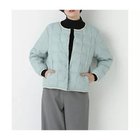 【ヒューマンウーマン/HUMAN WOMAN】の≪TAIONコラボ≫リバーシブルクルーネックダウンブルゾン アイスミント×アイスグレー|ID:prp329100004768266