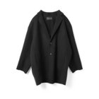 【ミズイロ インド/mizuiro ind】のウールテーラードジャケット 人気、トレンドファッション・服の通販 founy(ファニー) ファッション Fashion レディースファッション Fashion for Women アウター Coat / Outerwear Collection レディースジャケット・軽アウター Jackets テーラードジャケット / 通勤・きれいめスタイル Tailored Jackets & Blazers ストレート Straight, Straight Cut テーラード Tailored, Tailored Fit ビッグ Big, Oversized フェイス Face, Facial Design フロント Front, Front Design 人気 Popular, Best Seller thumbnail ブラック|ID: prp329100004768269 ipo3291000000034535705