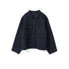 【ミズイロ インド/mizuiro ind】のウールユーティリティジャケット 人気、トレンドファッション・服の通販 founy(ファニー) ファッション Fashion レディースファッション Fashion for Women アウター Coat / Outerwear Collection レディースジャケット・軽アウター Jackets フェイス Face, Facial Design フロント Front, Front Design ポケット Pocket, Pocket Detail thumbnail ネイビー|ID: prp329100004768270 ipo3291000000034535720