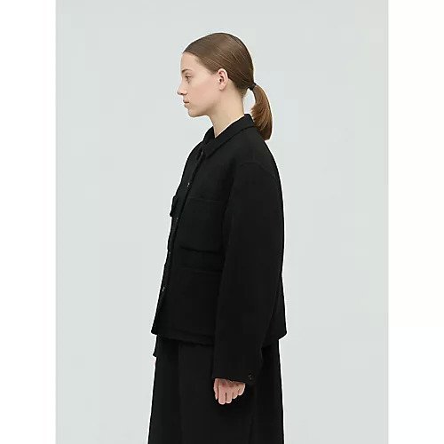 【ミズイロ インド/mizuiro ind】のウールユーティリティジャケット 人気、トレンドファッション・服の通販 founy(ファニー) 　ファッション　Fashion　レディースファッション　Fashion for Women　アウター　Coat / Outerwear Collection　レディースジャケット・軽アウター　Jackets　フェイス　Face, Facial Design　フロント　Front, Front Design　ポケット　Pocket, Pocket Detail　other-3|ID: prp329100004768270 ipo3291000000034535722