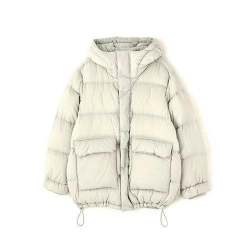 【ヒューマンウーマン/HUMAN WOMAN】の≪TAIONコラボ】≫ボリュームフードダウンコート 人気、トレンドファッション・服の通販 founy(ファニー) 　ファッション　Fashion　レディースファッション　Fashion for Women　アウター　Coat / Outerwear Collection　コート・ロングコート・ピーコート　Long Coats, Peacoats & More　ダウンジャケット・軽量ダウン　Warm & Lightweight Down Jackets　おすすめ　Recommended / Our Picks　キルト　Quilt, Quilted Fabric　コラボ　Collaboration, Collab　スタンダード　Standard, Basic　タフタ　Taffeta, Structured Fabric　ダウン　Down, Puffer　冬　Winter / This Winter　別注　Limited Edition, Custom Order　巾着　Drawstring Bag, Kinchaku　防寒　Cold Protection, Winter-Ready　other-2|ID: prp329100004768271 ipo3291000000034535737