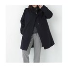 【ヒューマンウーマン/HUMAN WOMAN】のコットンギャバ2wayスタンドダウン ネイビー|ID:prp329100004768275