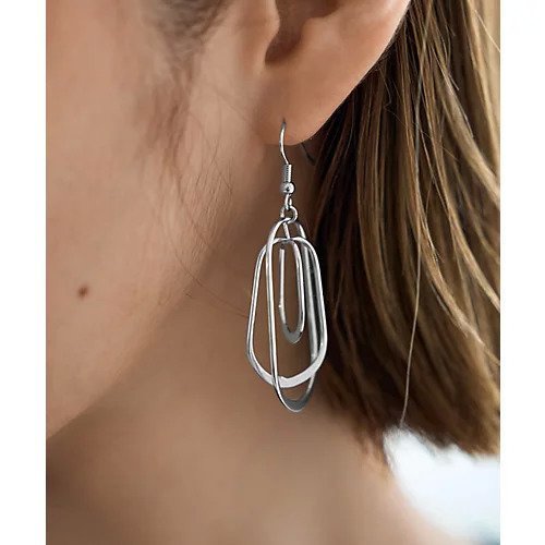 【スタイルデリ/STYLE DELI】のクロス配置のオーバルフックピアス 人気、トレンドファッション・服の通販 founy(ファニー) 　ファッション　Fashion　レディースファッション　Fashion for Women　スポーツ　Sports, Activewear　タオル　Towel, Bath Towel　ハンド　Hand, Handmade　フラット　Flat, Flat Shoes　エレガント 上品　Elegant　other-3|ID: prp329100004768375 ipo3291000000034536449