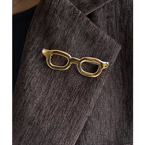 【スタイルデリ/STYLE DELI】のぽってりメガネブローチ インテリア・キッズ・メンズ・レディースファッション・服の通販 founy(ファニー) https://founy.com/ ファッション Fashion レディースファッション Fashion for Women サングラス&メガネ Sunglasses & Eyewear エレガント 上品 Elegant ジュエリー Jewelry, Accessories ストール Stole, Wrap ハンド Hand, Handmade ブローチ Brooch, Pin Brooch メガネ Glasses, Eyewear 冬 Winter / This Winter |ID: prp329100004768379 ipo3291000000034825673