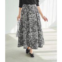 【スタイルデリ/STYLE DELI】の【LUXE】ジャガード2トーンシティ柄フレアスカート 人気、トレンドファッション・服の通販 founy(ファニー) ファッション Fashion レディースファッション Fashion for Women スカート Skirts Aライン・フレアスカート A-Line & Flared Skirts ダメージ Distressed, Destroyed フレア Flare, Flared プリント Print, Printed Pattern ポケット Pocket, Pocket Detail おすすめ Recommended / Our Picks 夏 Summer |ID:prp329100004769253