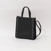 【ノーリーズ/NOLLEY'S】のスタッズトートバッグ 人気、トレンドファッション・服の通販 founy(ファニー) ファッション Fashion レディースファッション Fashion for Women バッグ Bags コンパクト Compact, Small Size ショルダー Shoulder, Shoulder Strap スタッズ Studs, Metal Accents |ID:prp329100004769373